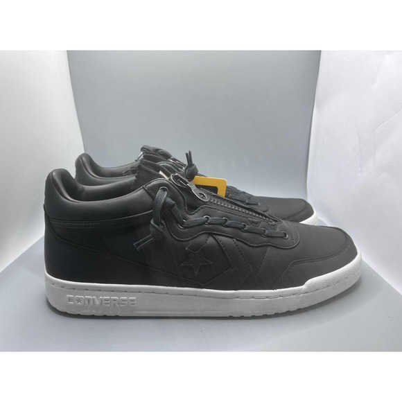 Converse Mens Fastbreak Mid Thinsulate Black White‎ Leather Shoe Size 12 159455C main image 10